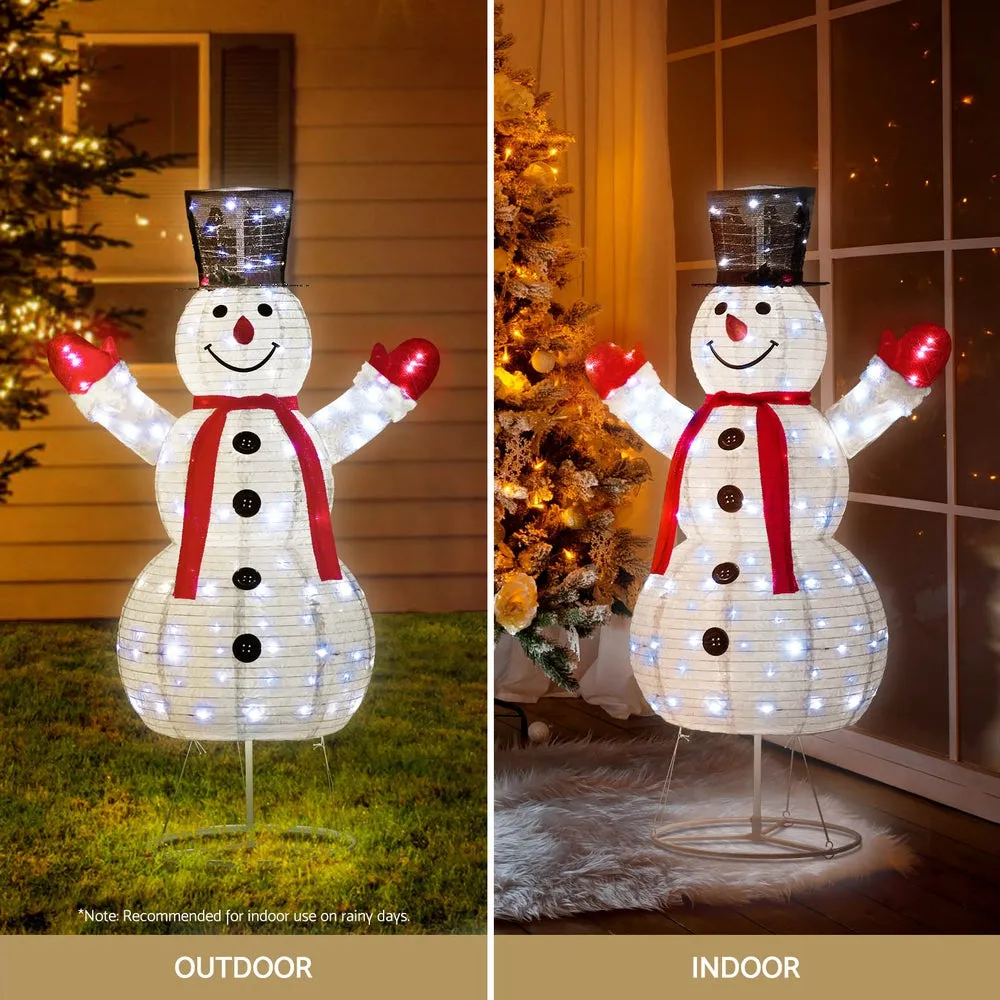 1.7M Christmas Lights 200 LED Fairy Light Snowman Decorations