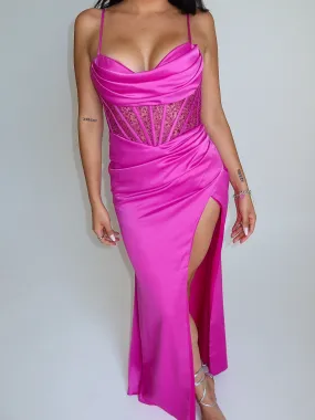 Alexis Dress (Fuchsia)