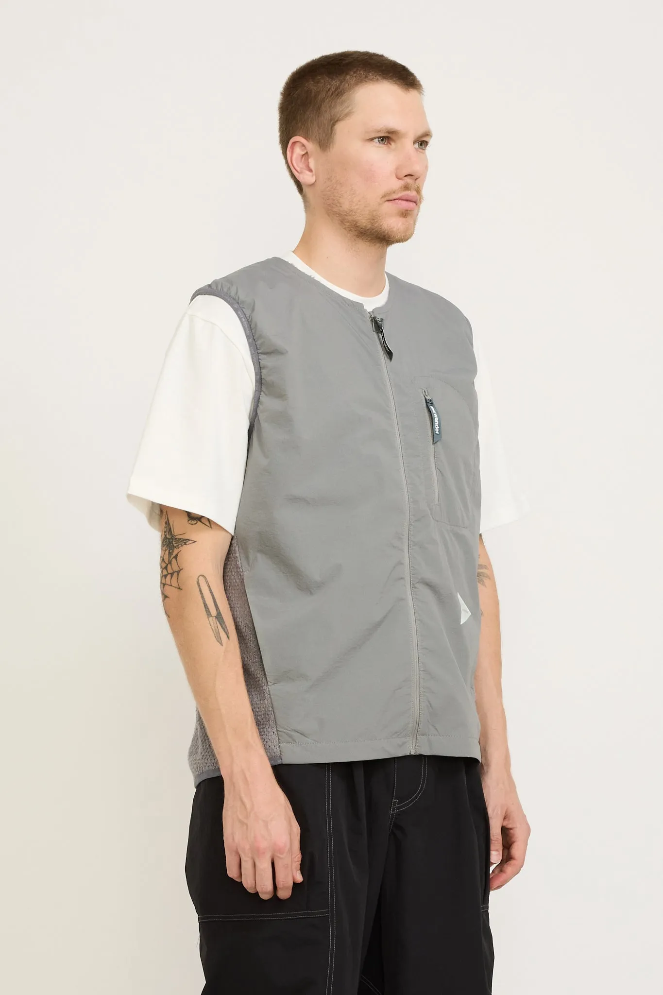 Alpha Direct Vest Grey