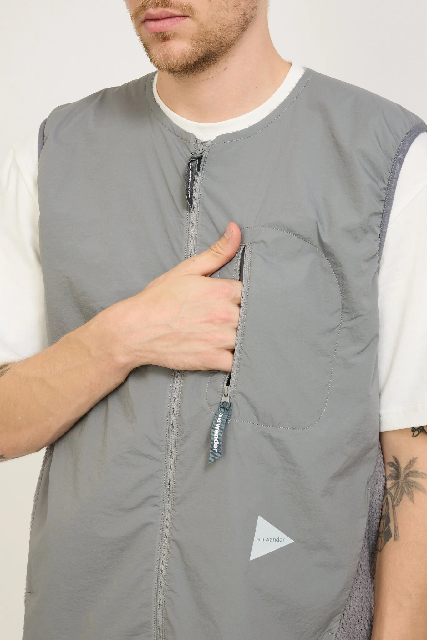 Alpha Direct Vest Grey