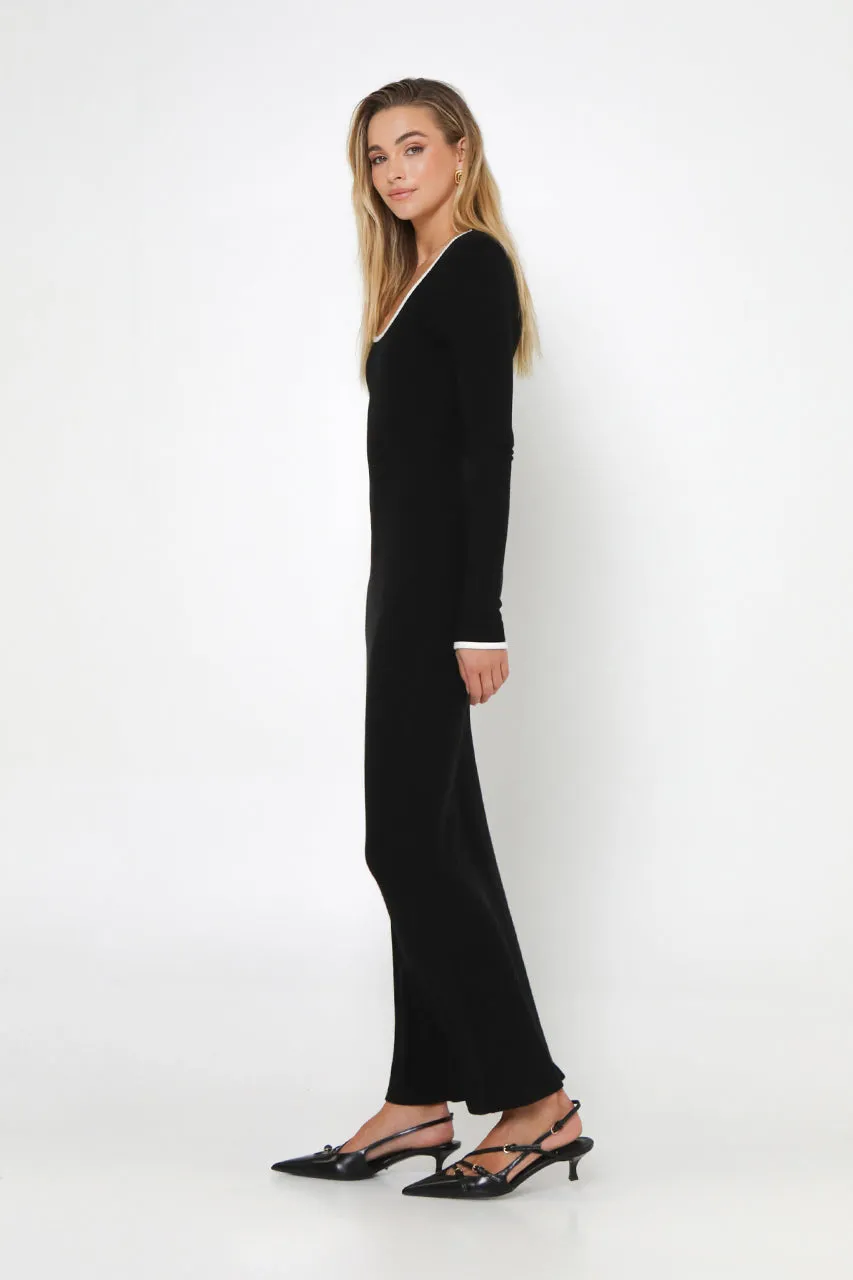 Amanda Maxi Dress | Black