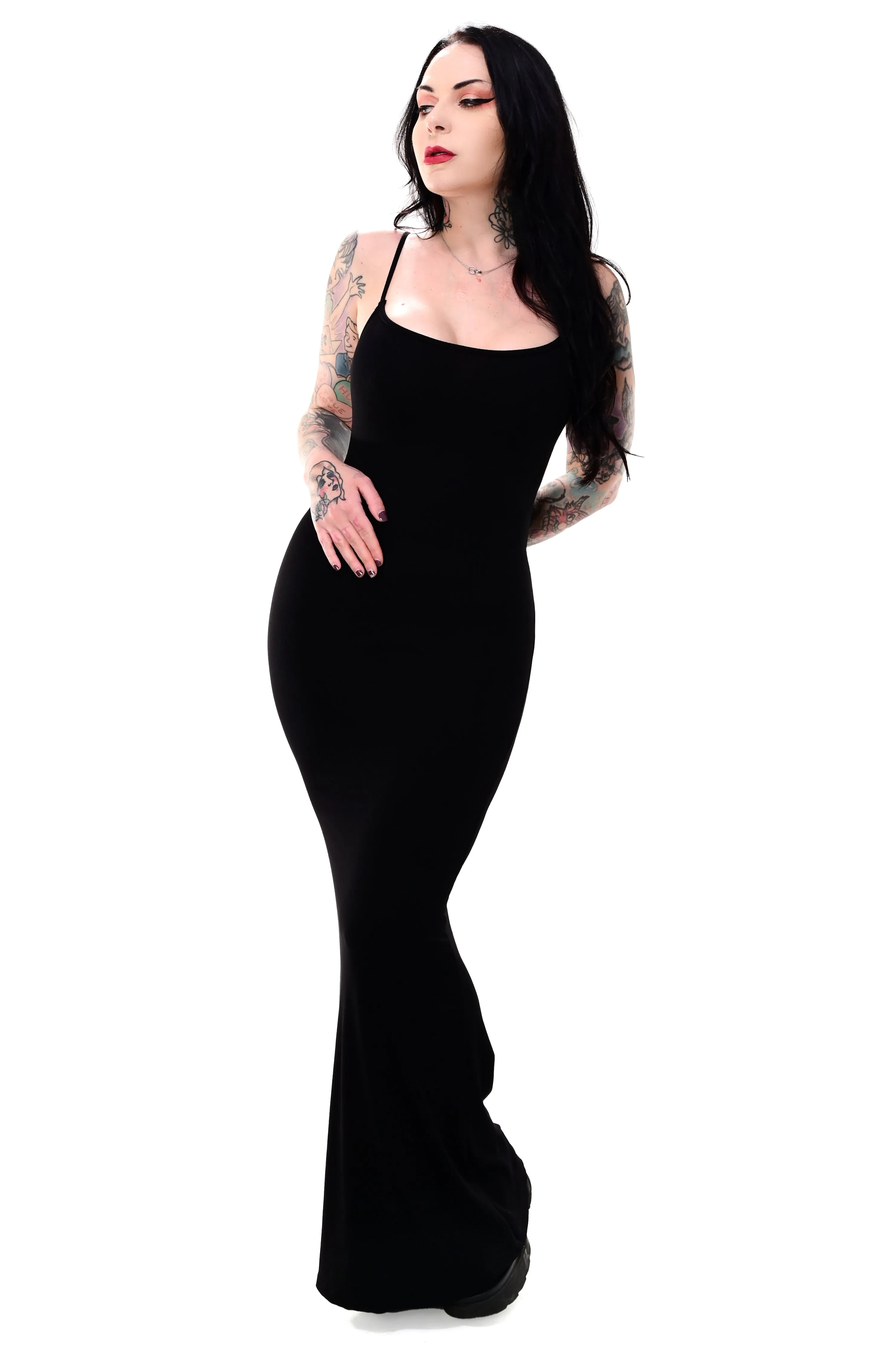 Amelia Ribbed Maxi Dress - L/2XL/3XL left!