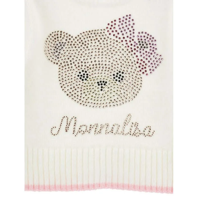 Baby Girls Cream Teddy Sweater