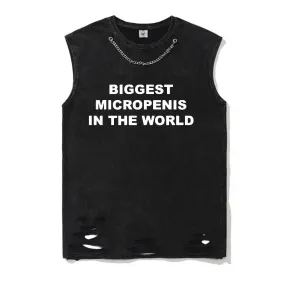 Biggest Micropenis In The World Vest