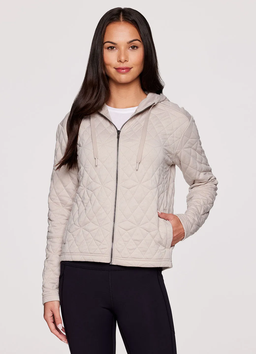 Birch Quilted Hoodie Jacket