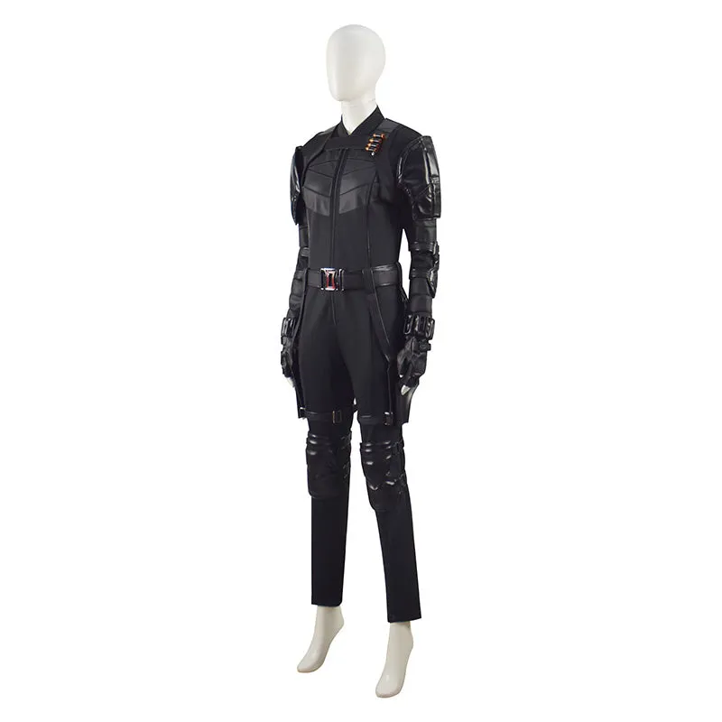 Black Widow Cosplay Yelena Belova Costume Black Vest Bodysuit Outfit Halloween Party Suit