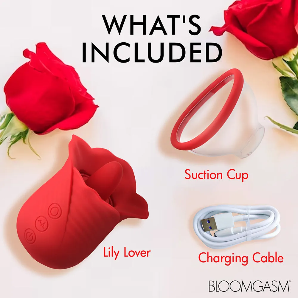 Bloomgasm Lily Lover Sucking & Vibrating Clitoral Stimulator