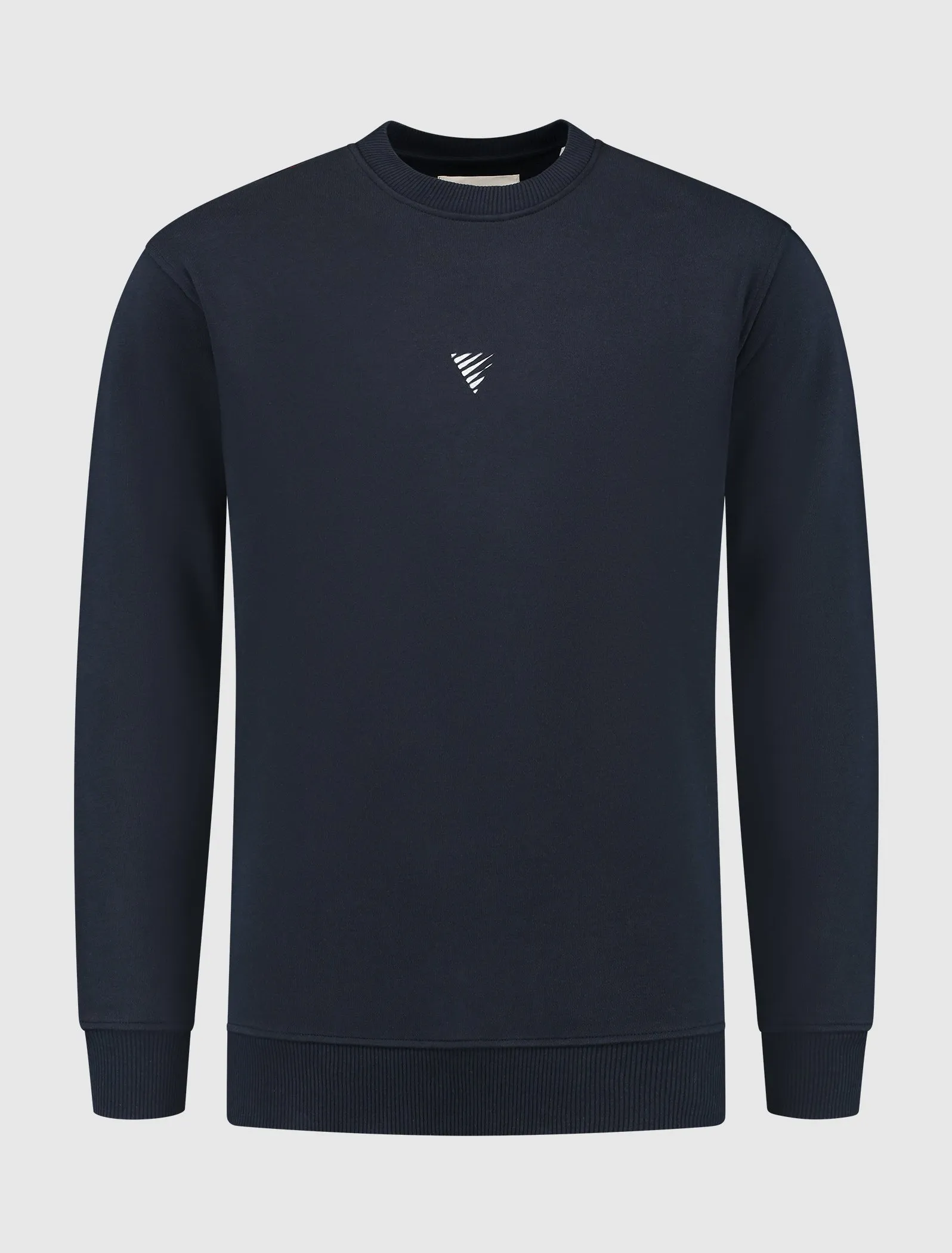 Blurred Wordmark Sweater | Navy