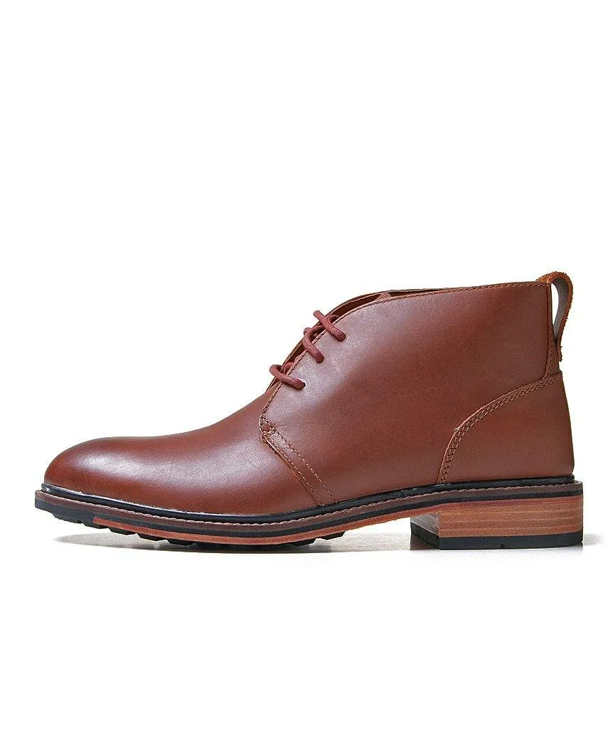 Bostonian Costigan Mid - Dark Tan Leather