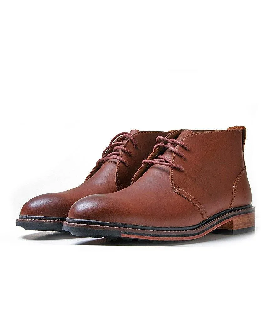 Bostonian Costigan Mid - Dark Tan Leather