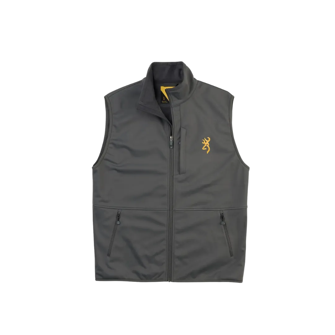 Browning Men's Soft Shell Grey Vest