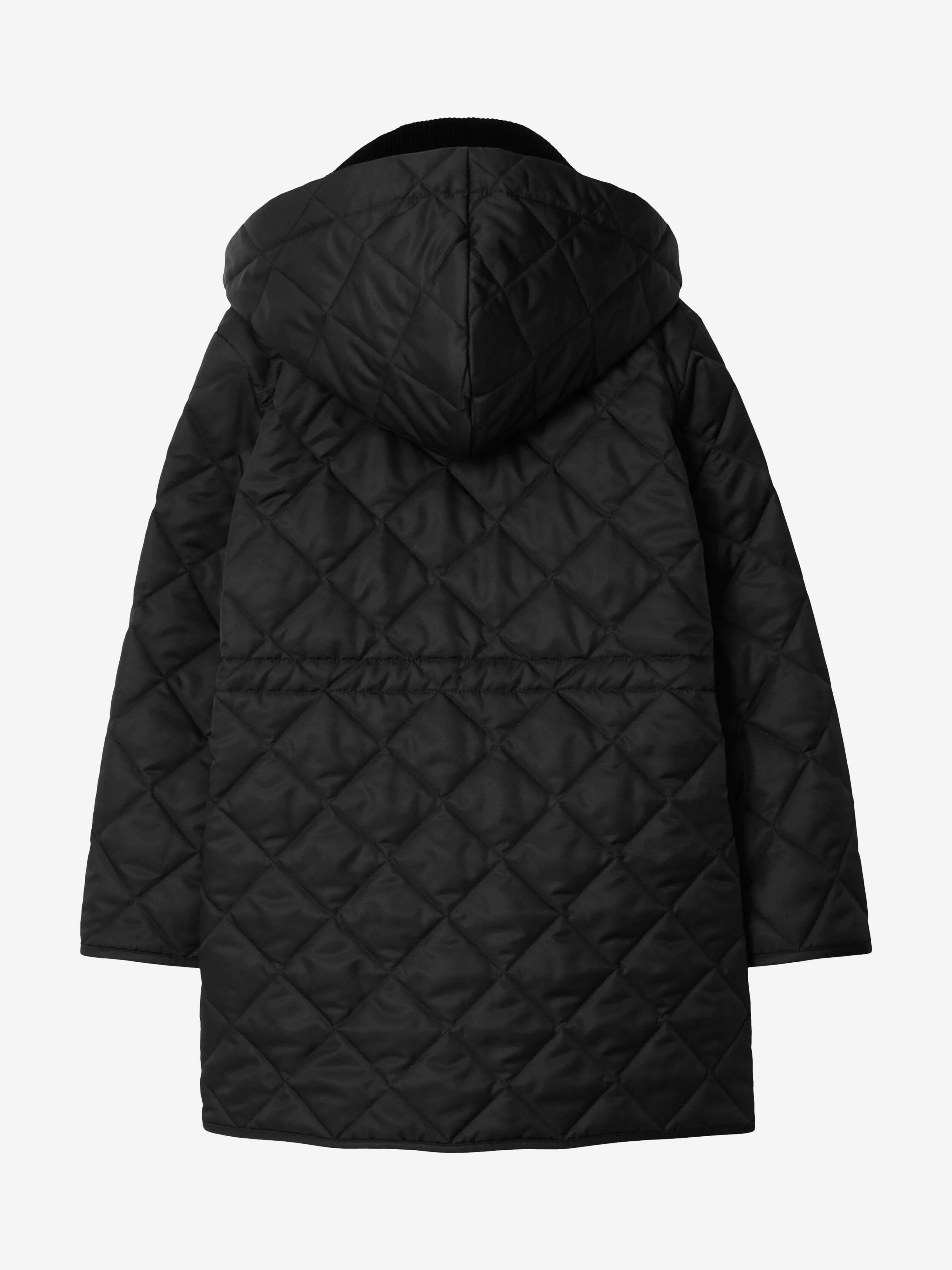 Burberry Boys Rowan Quilted Jacket in Black