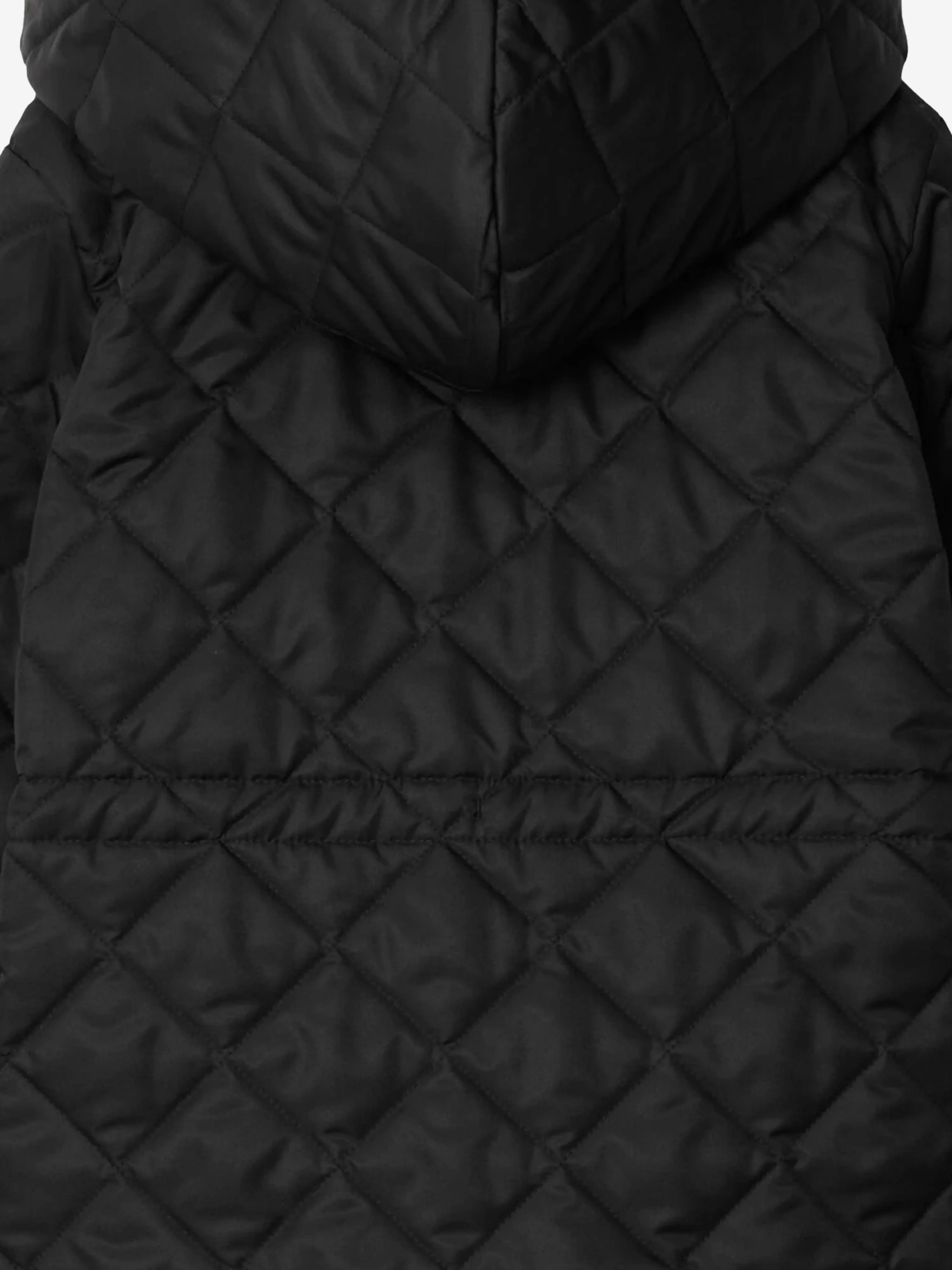 Burberry Boys Rowan Quilted Jacket in Black