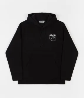 Carhartt Smiley Hoodie - Black / White