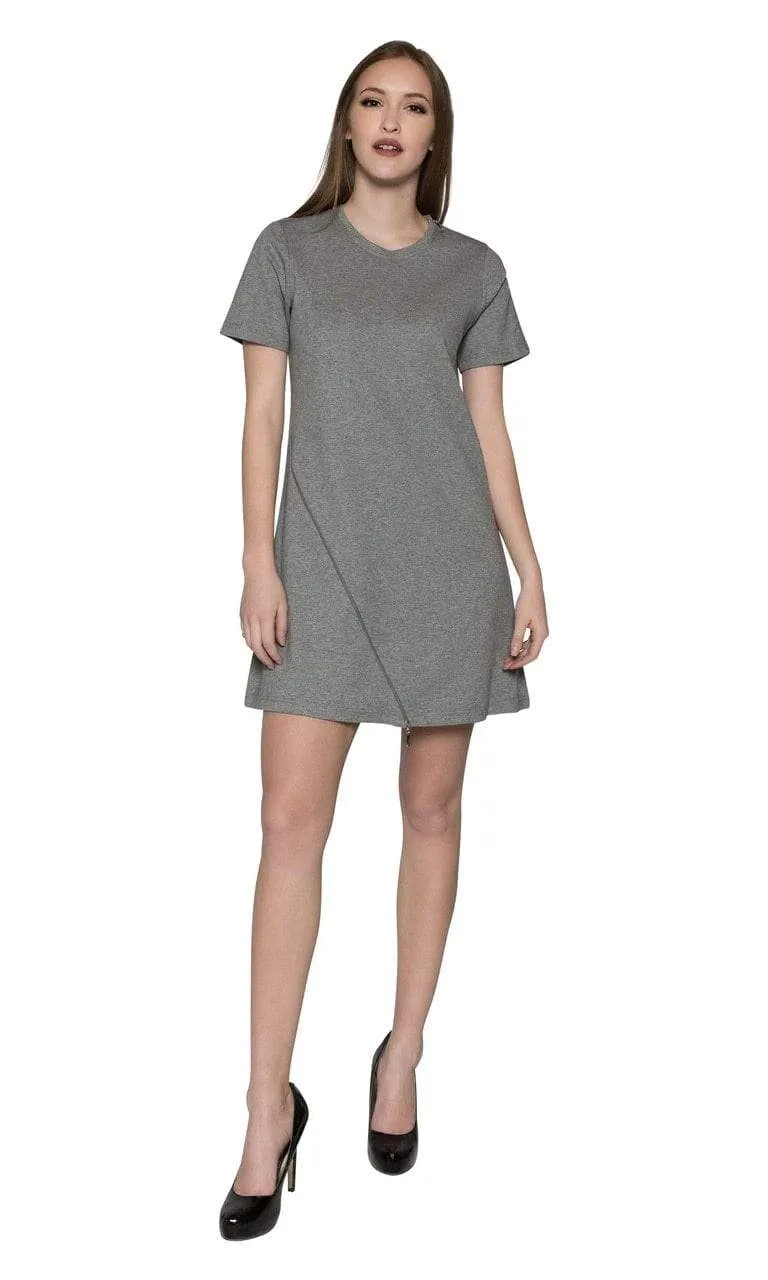 Caryn Vallone Side Zip Dress