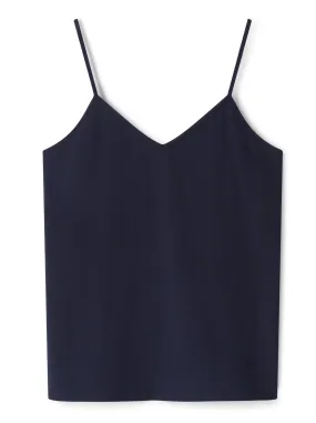 Chalk Lauren Vest Top - Navy