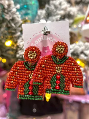 Christmas Sweater Earrings