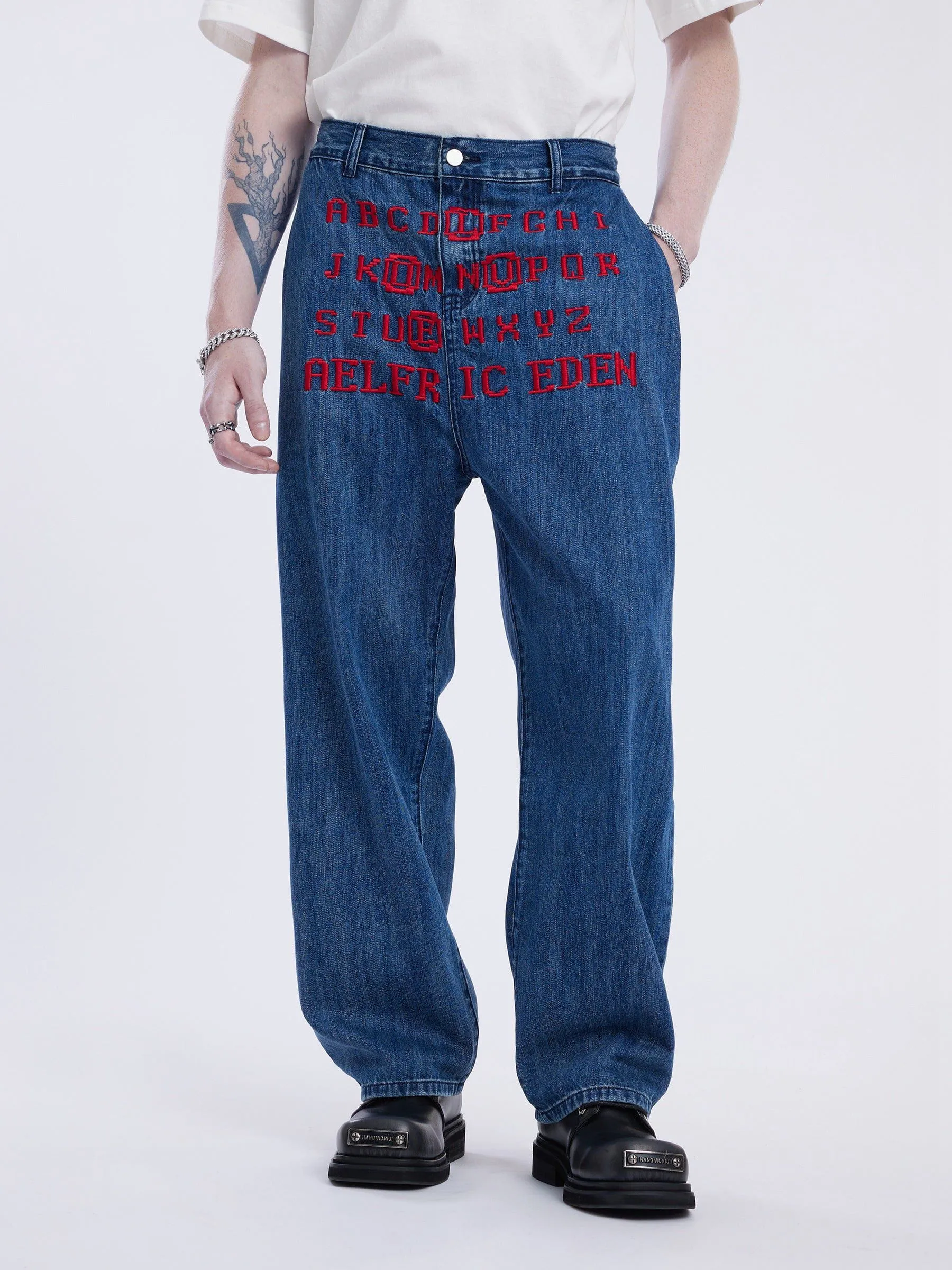 City Of Love Letter Jeans