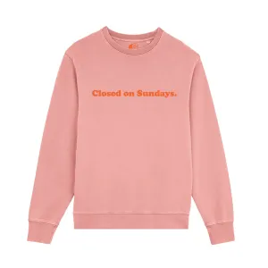 Closed on Sundays Sweater - Pink