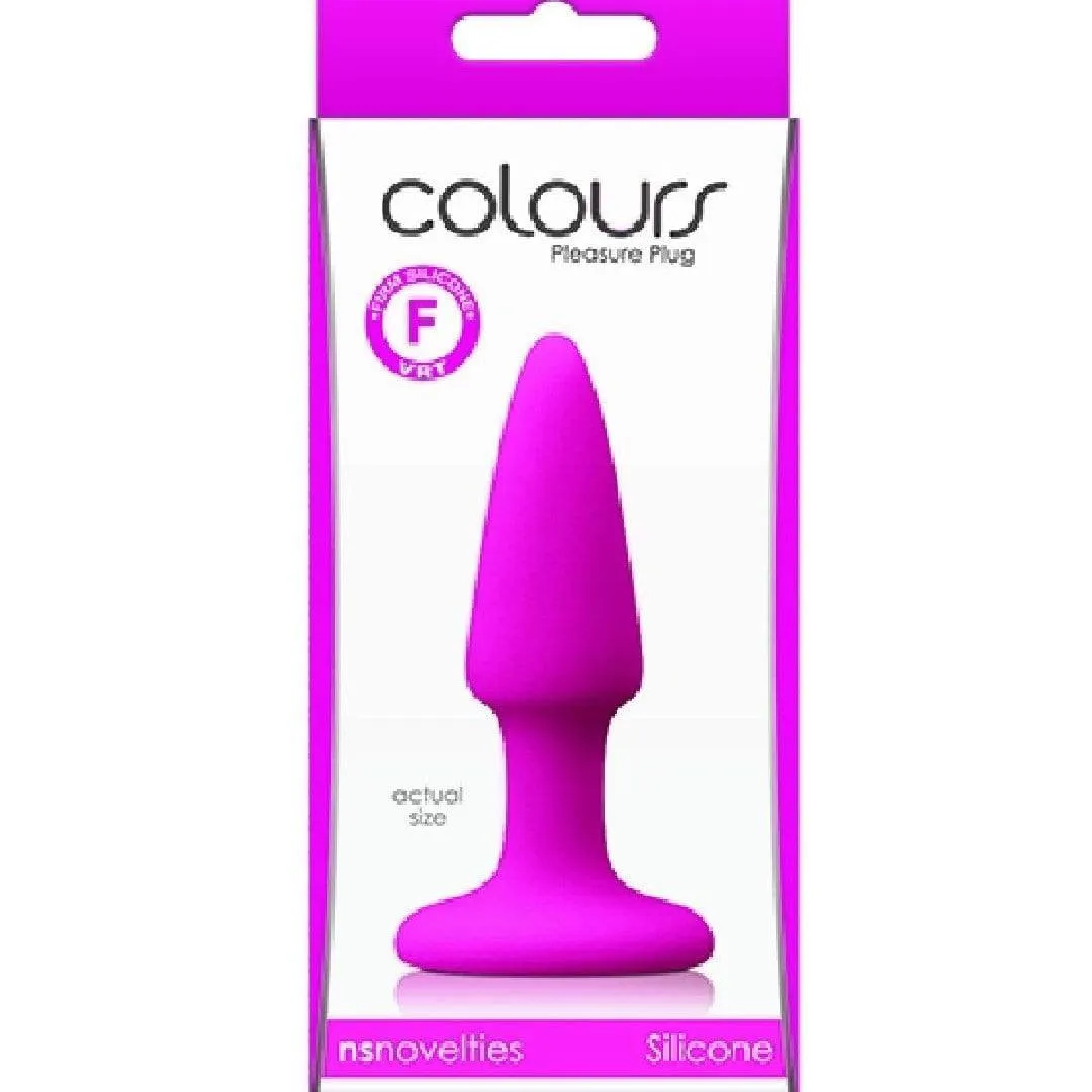 Colours Pleasures Mini Butt Plug - Pink