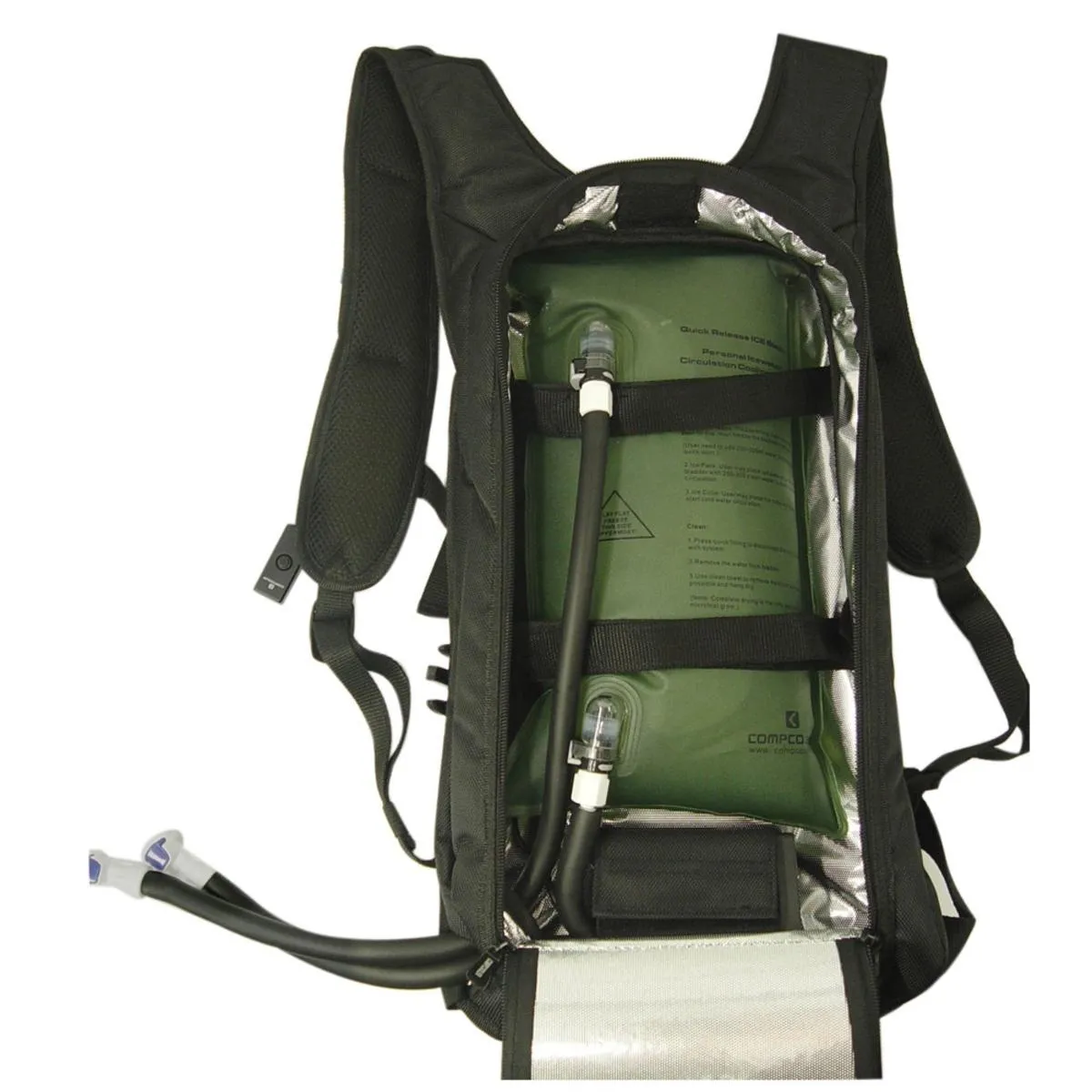 CompCooler Backpack ICE Water Cooling System with 3L Detachable Bladder