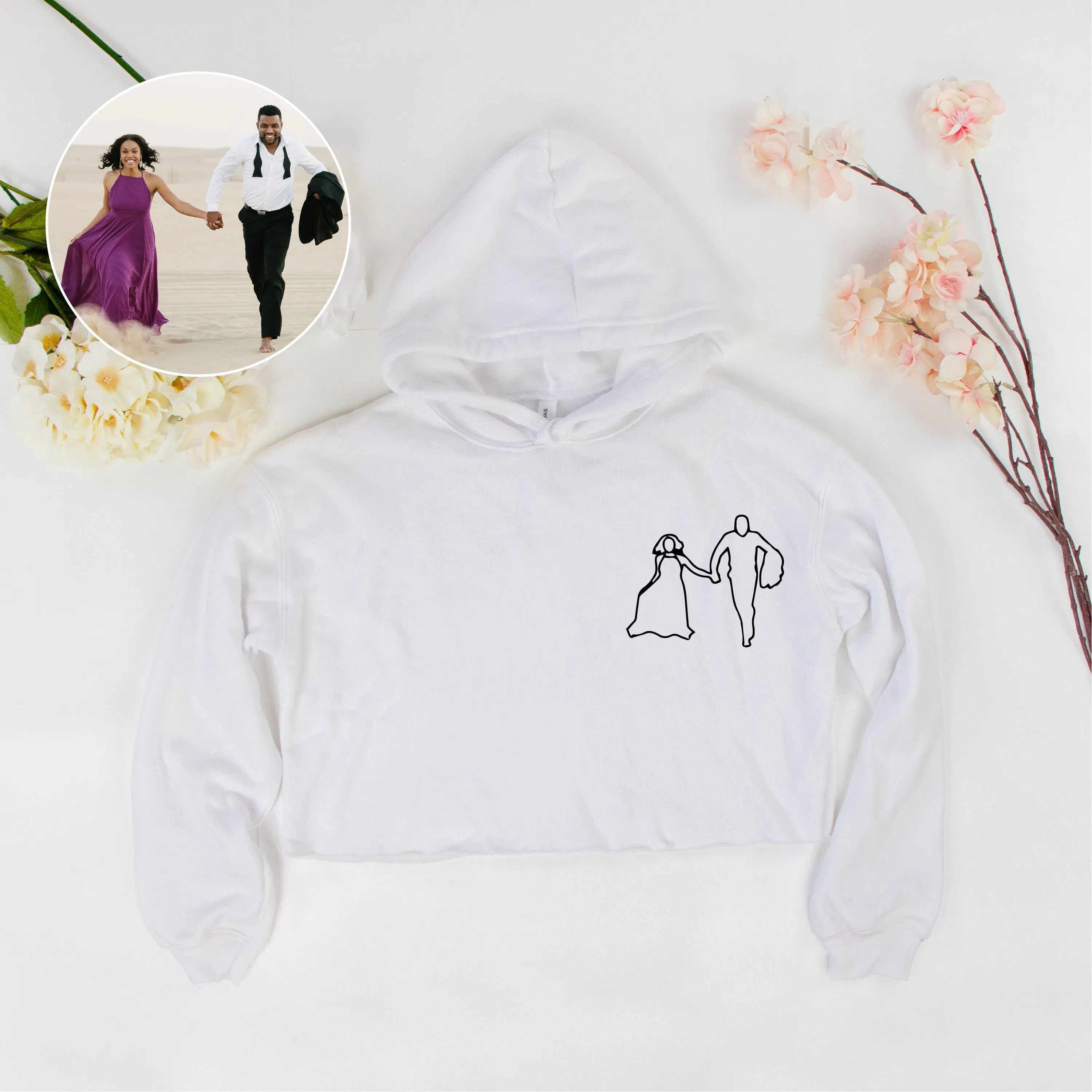 Custom Photo for Line Art Sweater