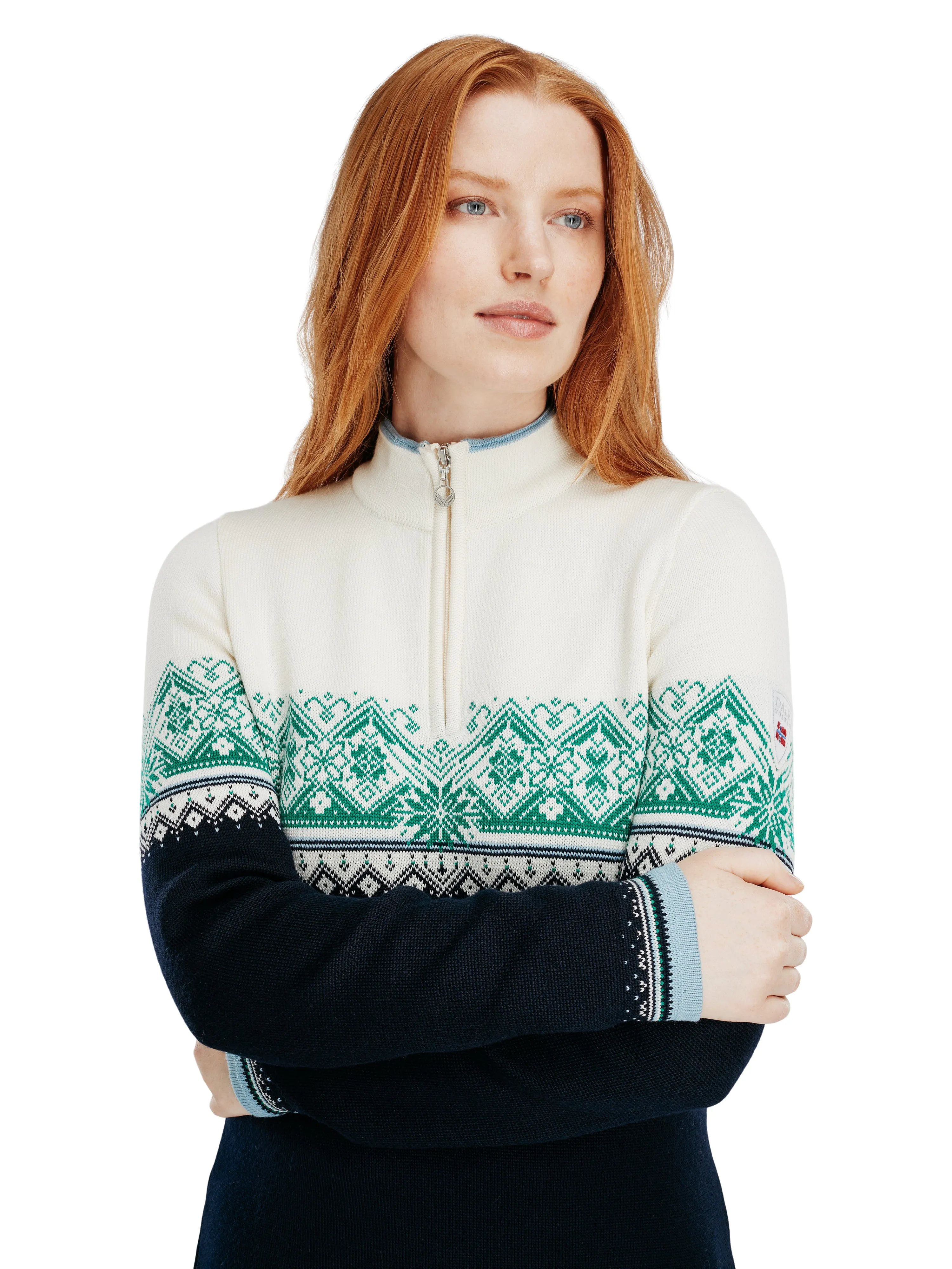 Dale Of Norway | Moritz Sweater | Women's | Navy/Bright Green