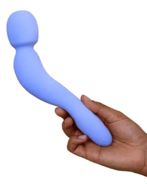 Dame Com Ergonomic Waterproof Wand Vibrator - Periwinkle