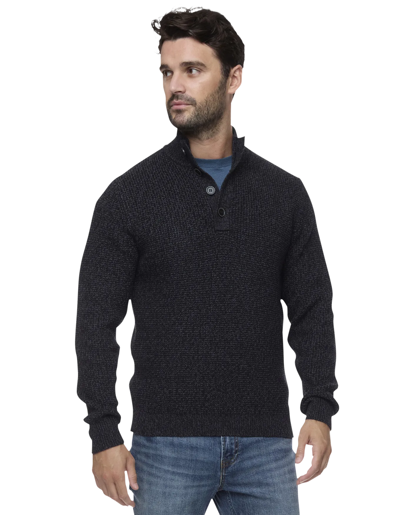 DENVER COOLING MOCK NECK SWEATER