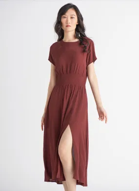 Dex Kate Smocked Waist Maxi Dress