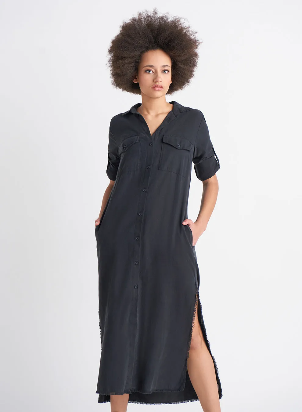 Dex Layla A-Line Tencel Maxi Dress