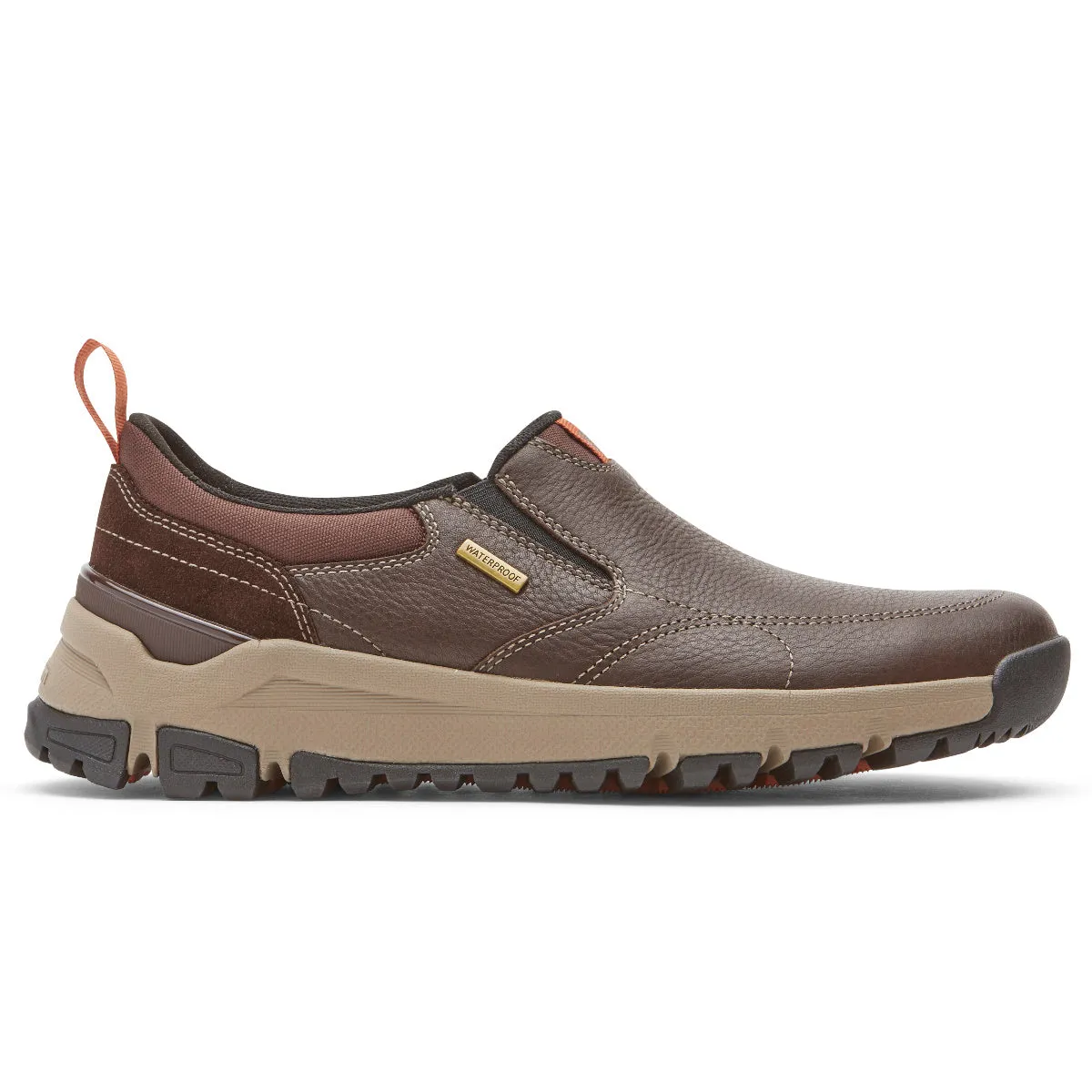 'Dunham' Men's Glastonbury WP Slip On - Brown