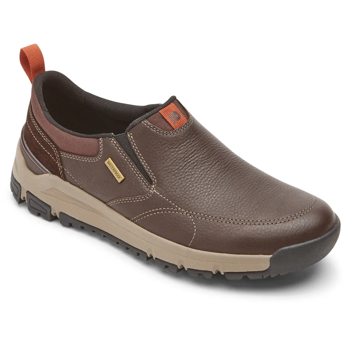 'Dunham' Men's Glastonbury WP Slip On - Brown