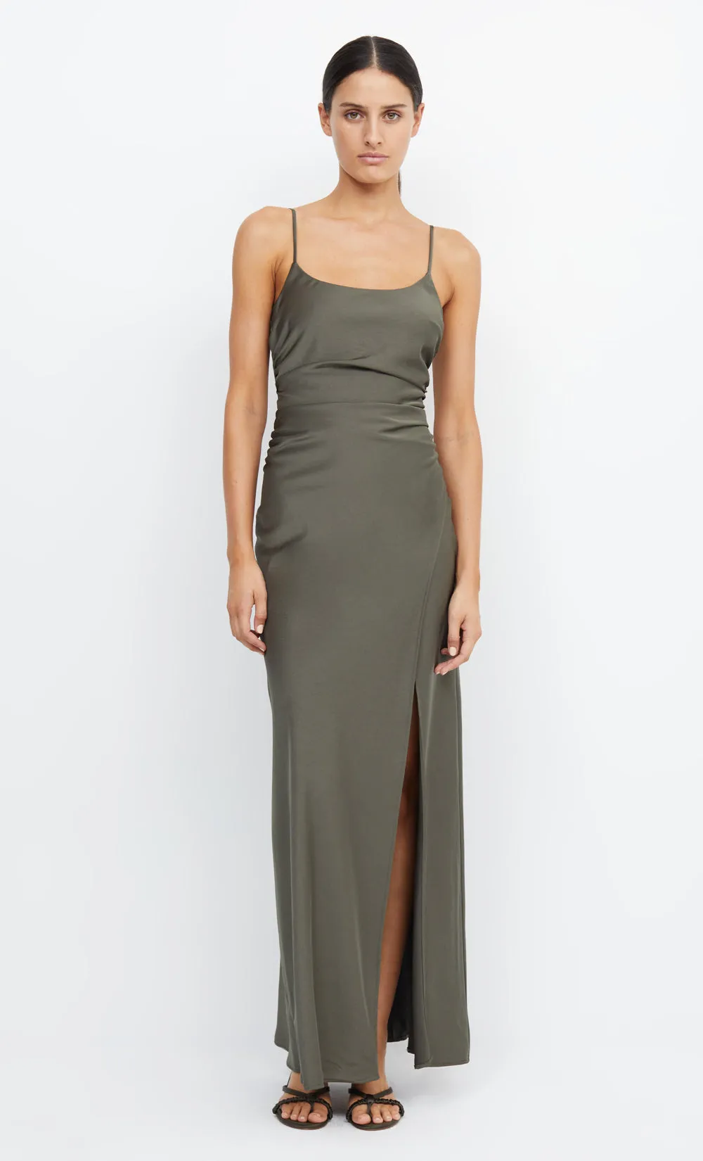 ETERNITY SCOOP MAXI DRESS - DARK WILLOW