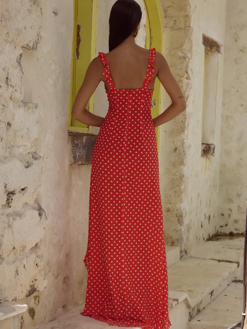 Evey Maxi Dress Red