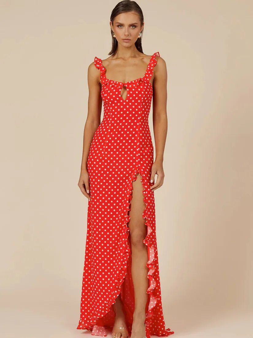 Evey Maxi Dress Red