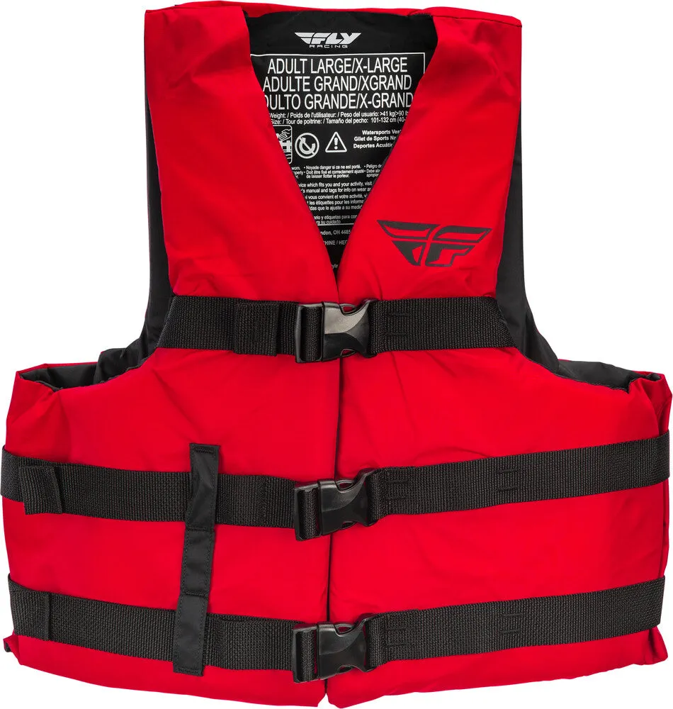 Fly Racing Adult Nylon Floatation Vest