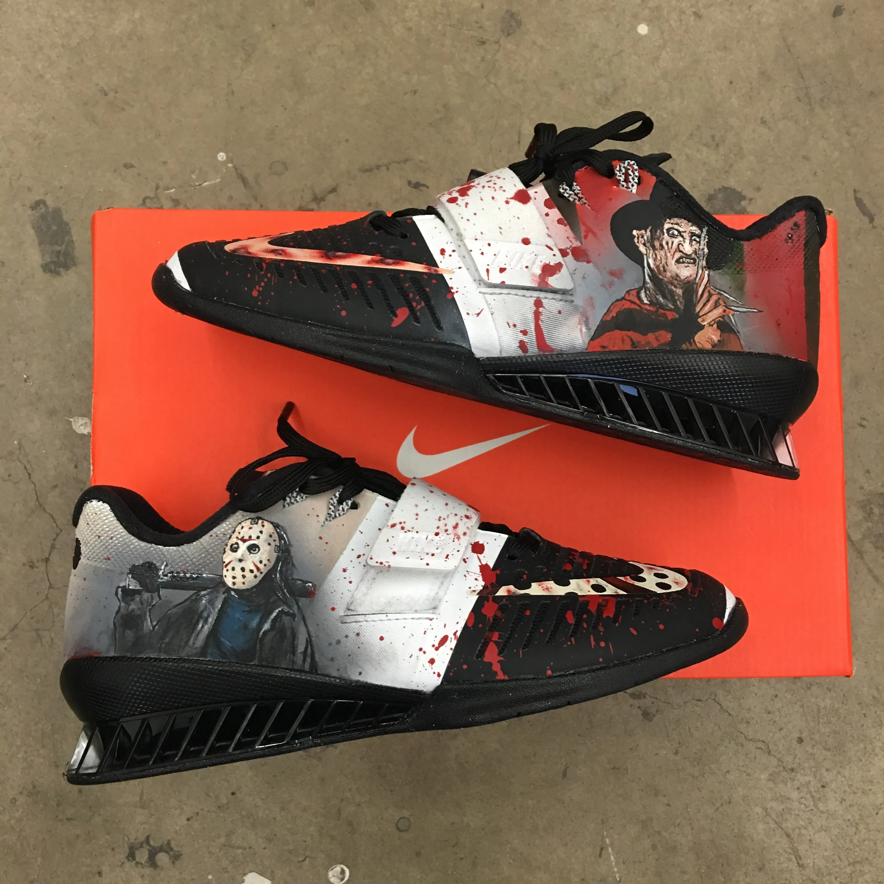 Freddy vs Jason Nike Romaleos 3