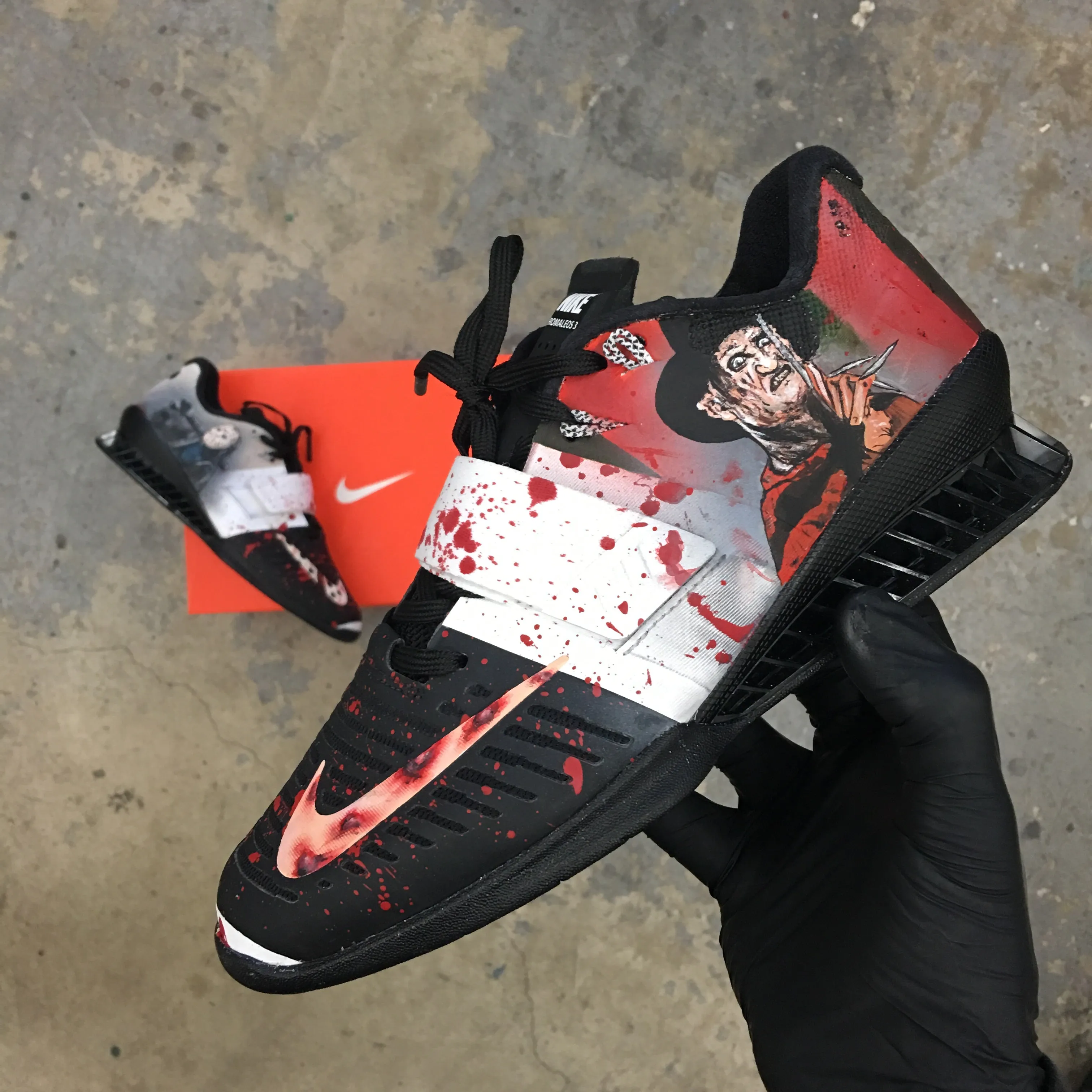 Freddy vs Jason Nike Romaleos 3