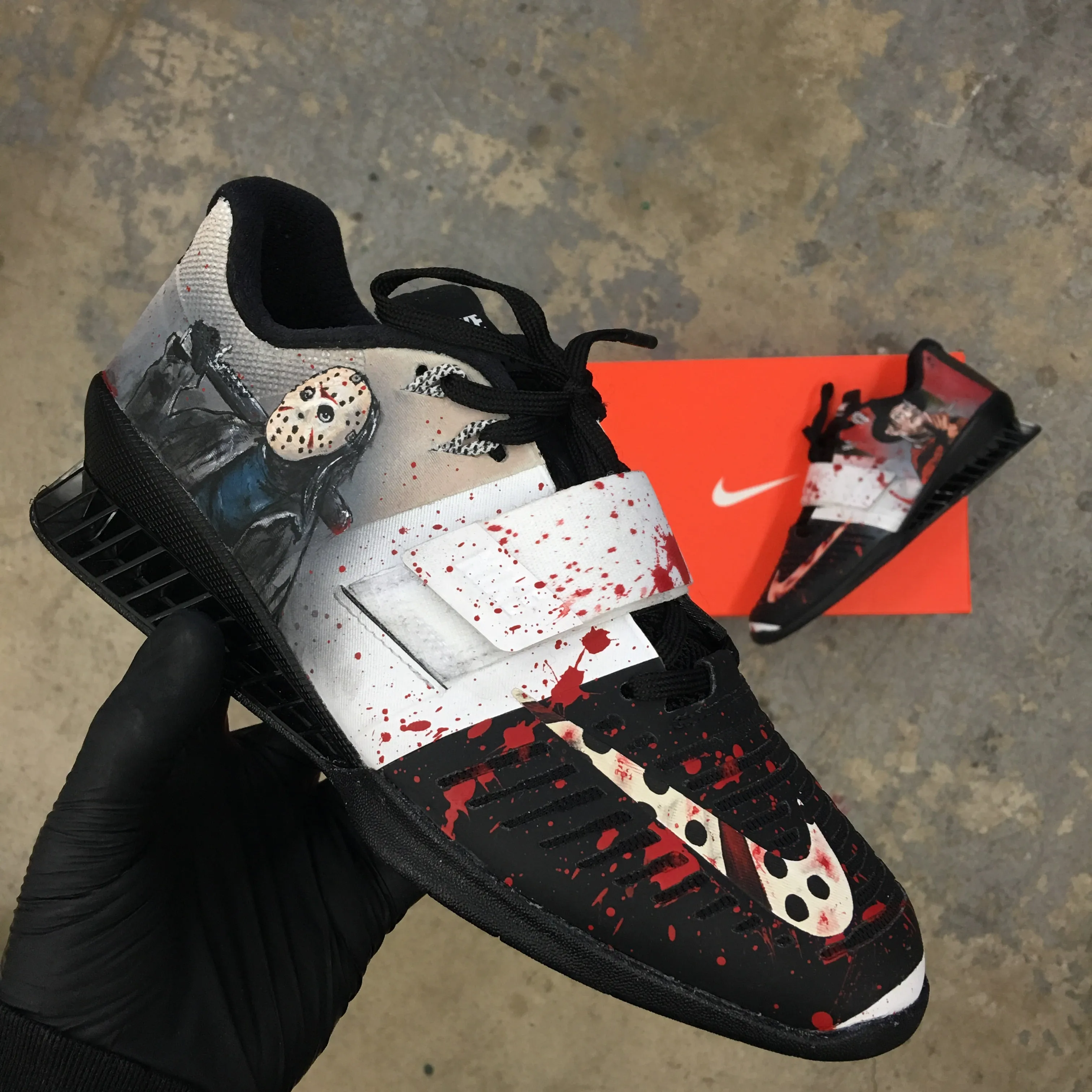 Freddy vs Jason Nike Romaleos 3