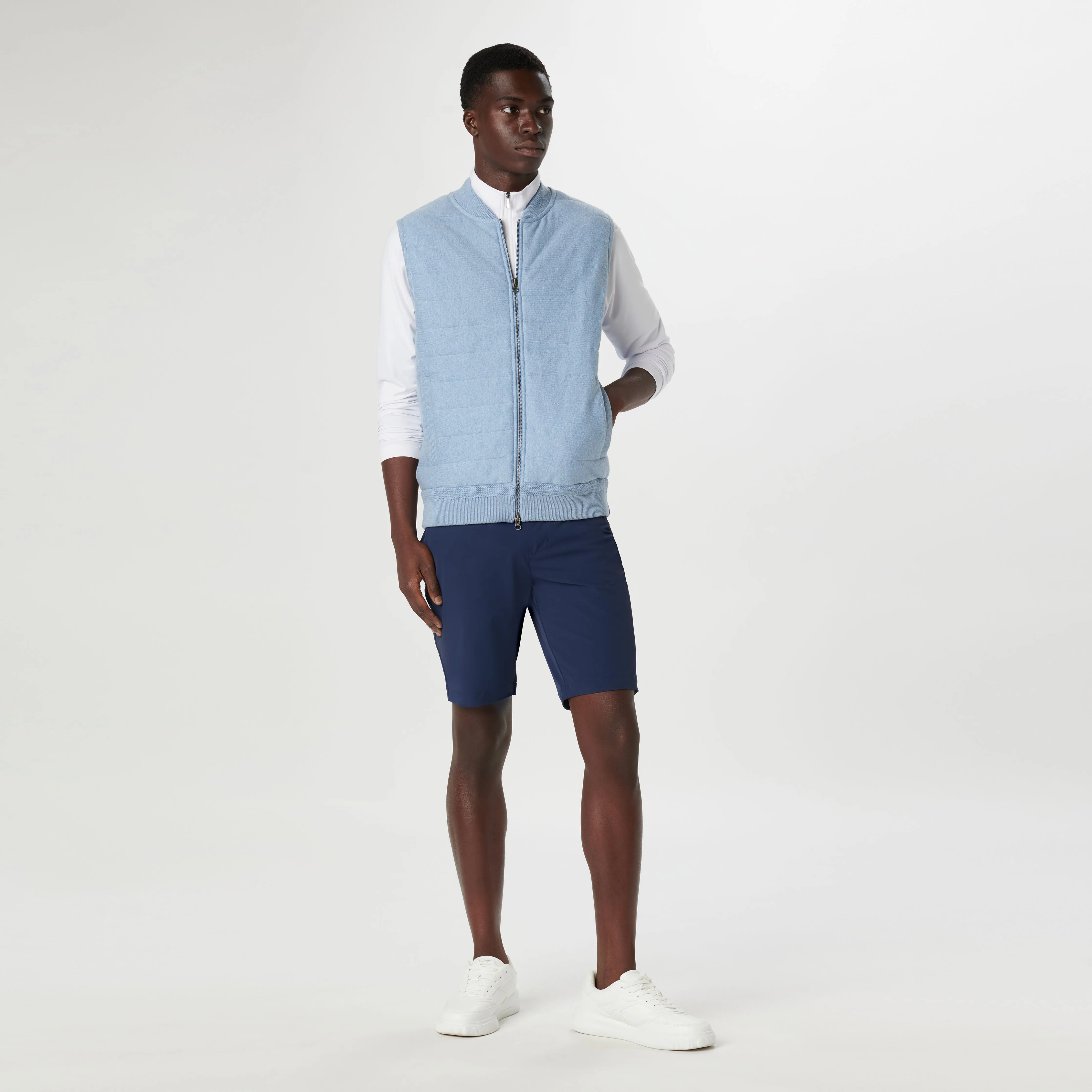 Full Zip Sweater Vest