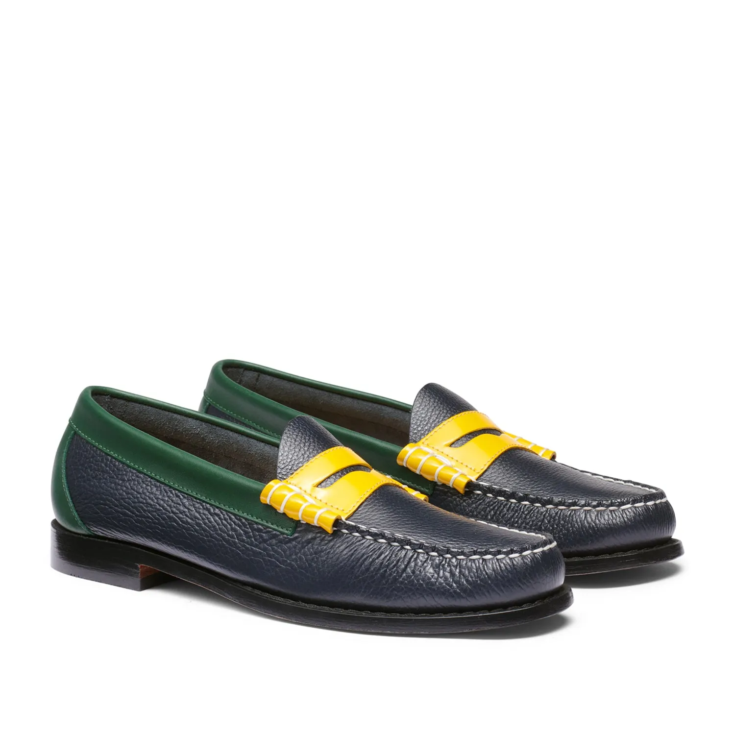 G.H. Bass Men's Larson Tricolor in Navy