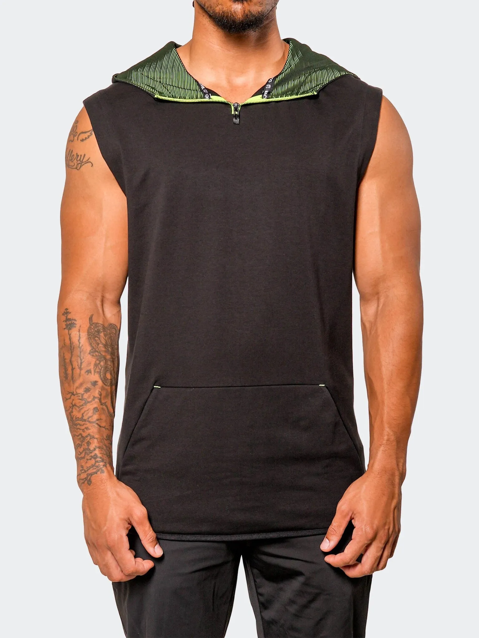 Golf Vest Sleeveless Black