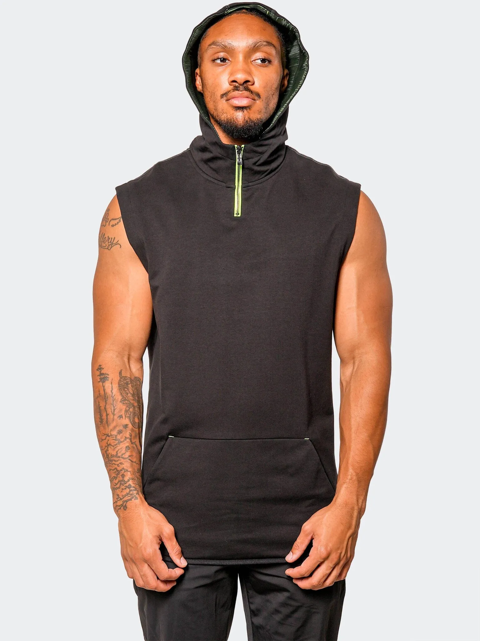 Golf Vest Sleeveless Black