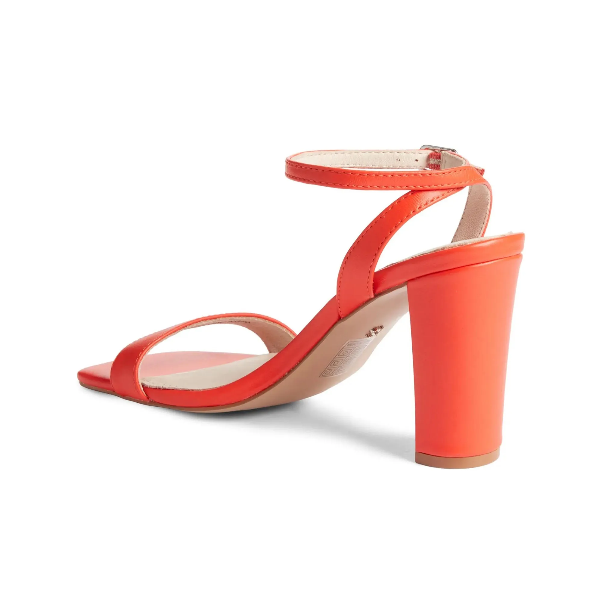 Hailey Dress Sandal in Flame Leather