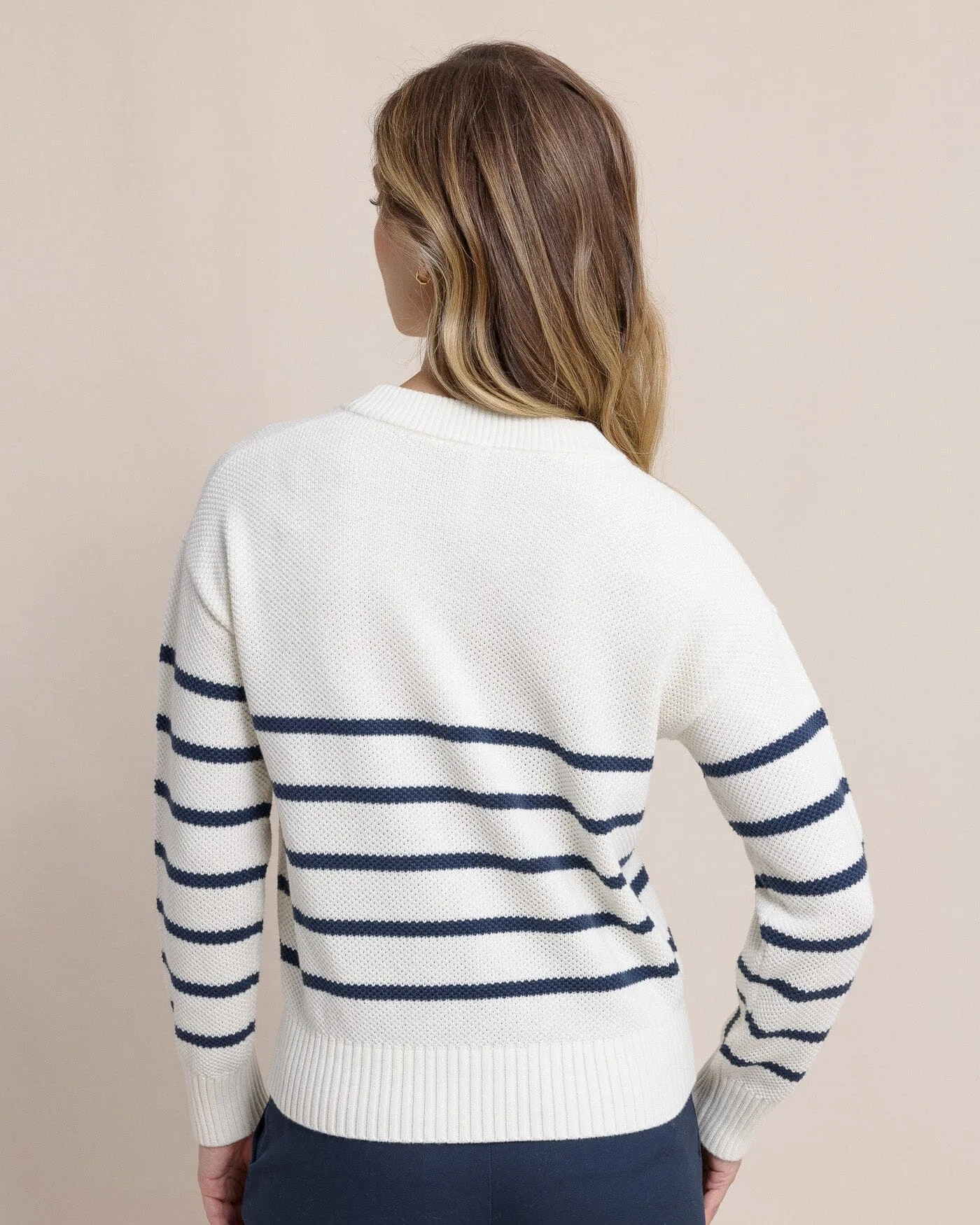 Haisley Stripe Crewneck Sweater