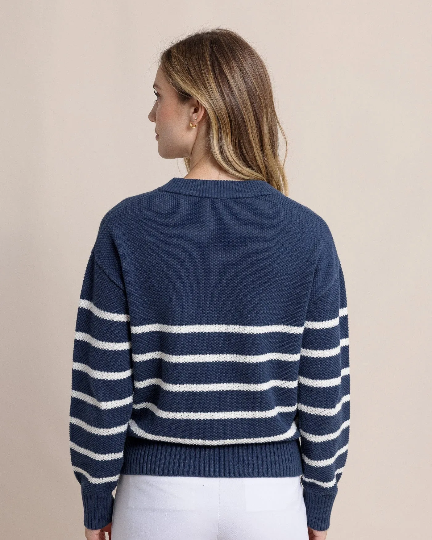 Haisley Stripe Crewneck Sweater