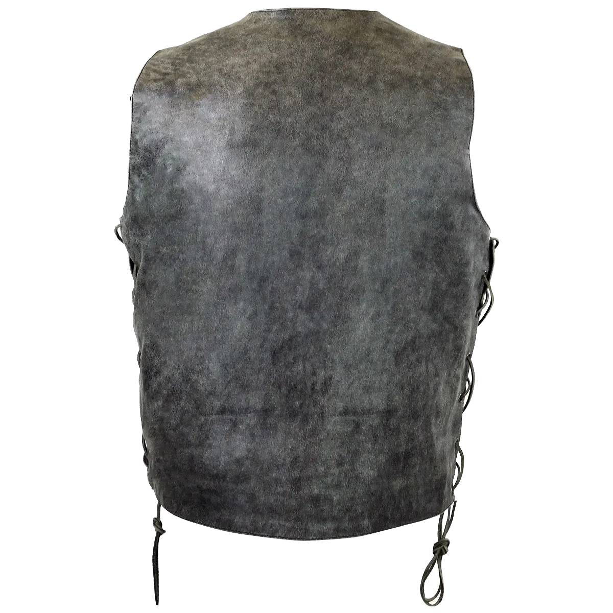 HMM915DG Men's Distressed Gray 10 Pocket Vest