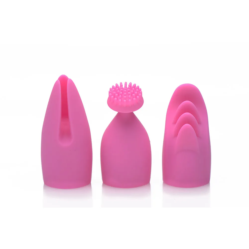 INMI 10X Versa-Thrust Thrusting & Vibrating Silicone Rabbit with 3 Attachments