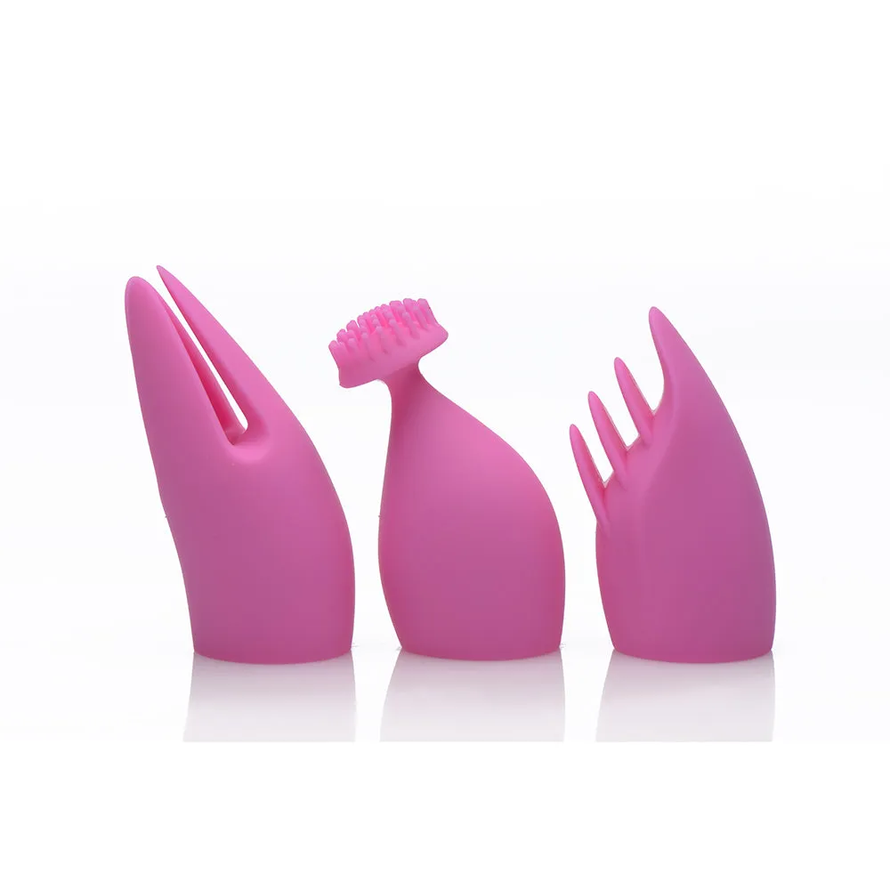 INMI 10X Versa-Thrust Thrusting & Vibrating Silicone Rabbit with 3 Attachments